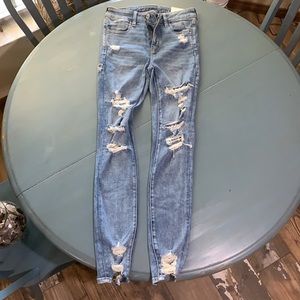 American eagle HI-Rise jeggings